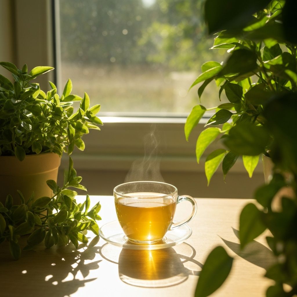 Natural morning wellness elements